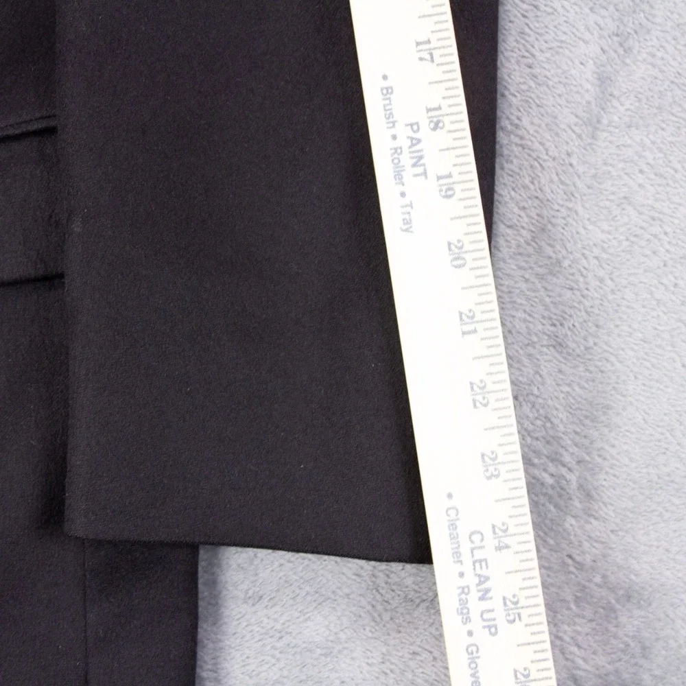 Jos A Bank Mens 42S Black 100% Cashmere Gold Button Blazer Sport Coat 2 BTN‎